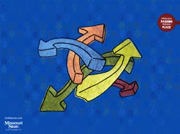 Dark Arrows (with branding tab on right)